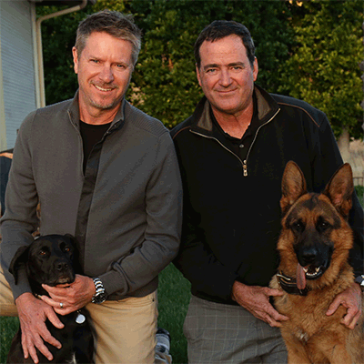 John the Dog Trainer & Dave Rickards